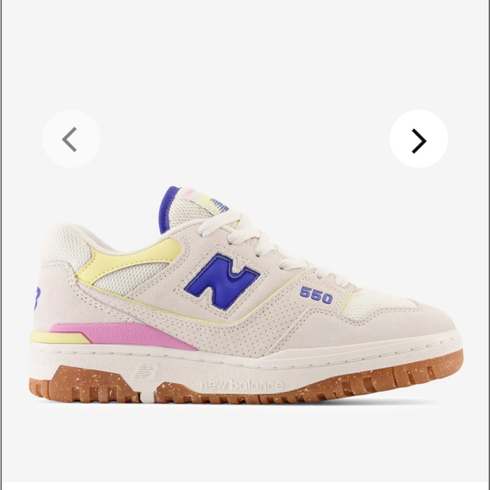 New Balance 5500s- Sea Salt/Marine Blue/Maize
